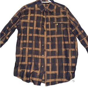 ⚠️ CLEARANCE
Sean John Mens Plaid Button Down